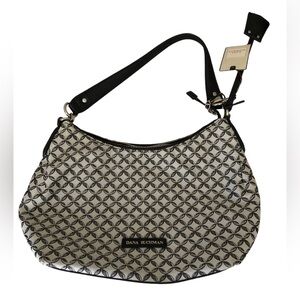 DANA BUCHMAN  Hand/Shoulder  Bag Purse Grey Jacq Loretta Hobo NWT $69